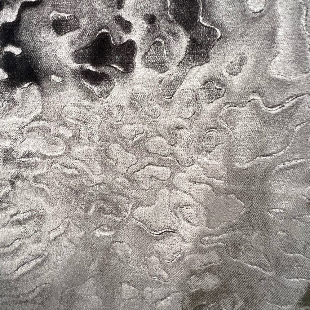 VTG Versus Versace Black Velvet Jacquard Blazer Lion Head Buttons Rockstar Vibes - Picture 5 of 15